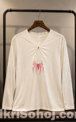 Ladies Spider-Man Long Sleeve Top – Lightweight Comfortable!